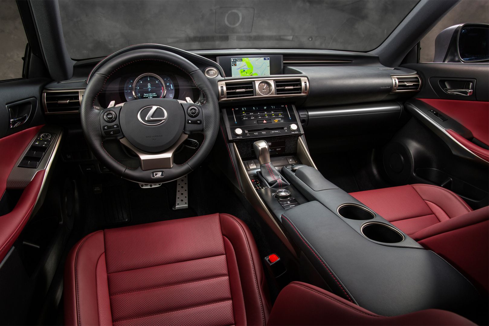 Lexus IS 350 F interior