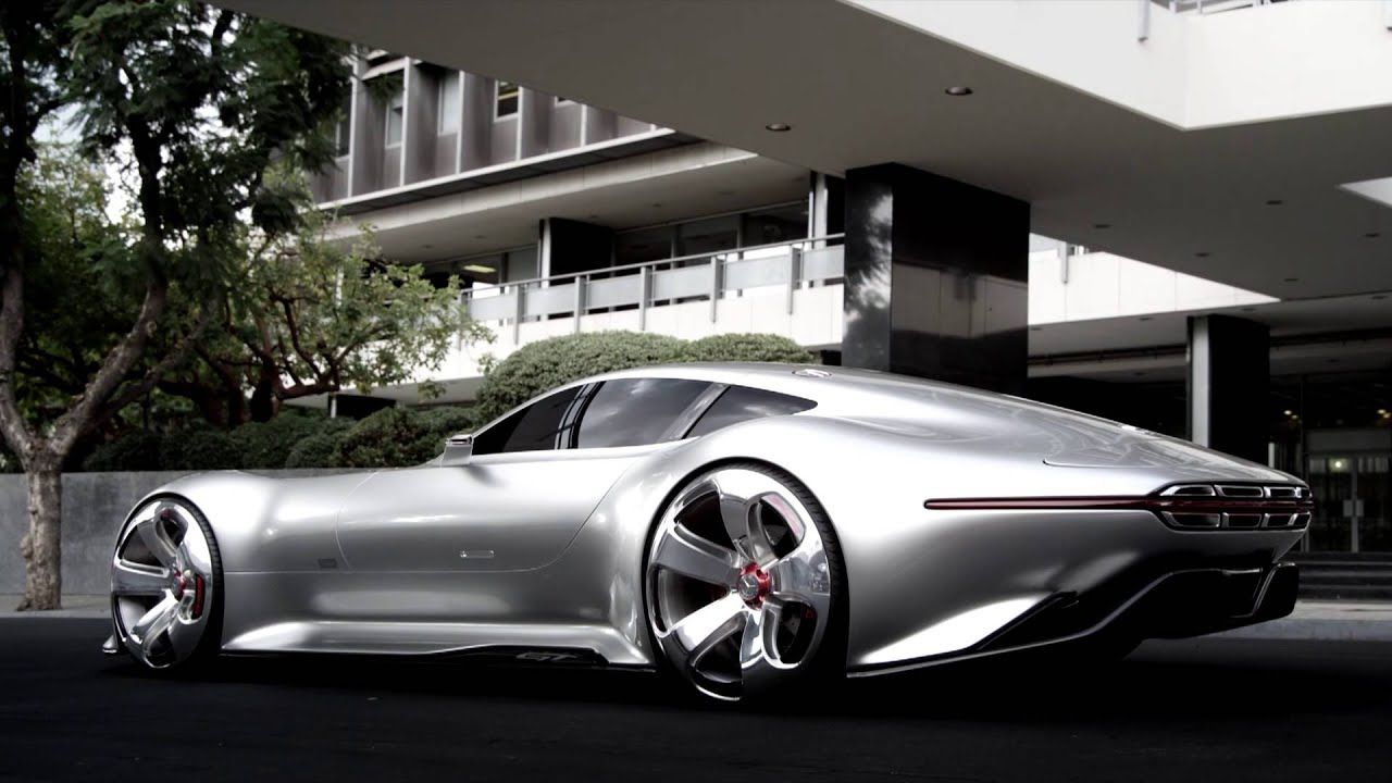 Mercedes-Benz AMG Vision Gran Turismo parked outside