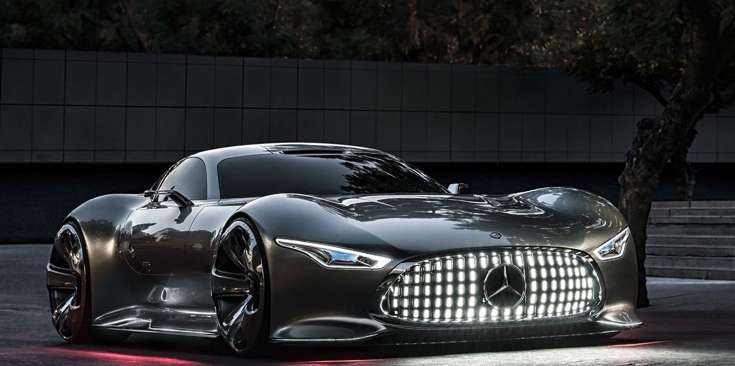 Mercedes-Benz AMG Vision Gran Turismo parked outside
