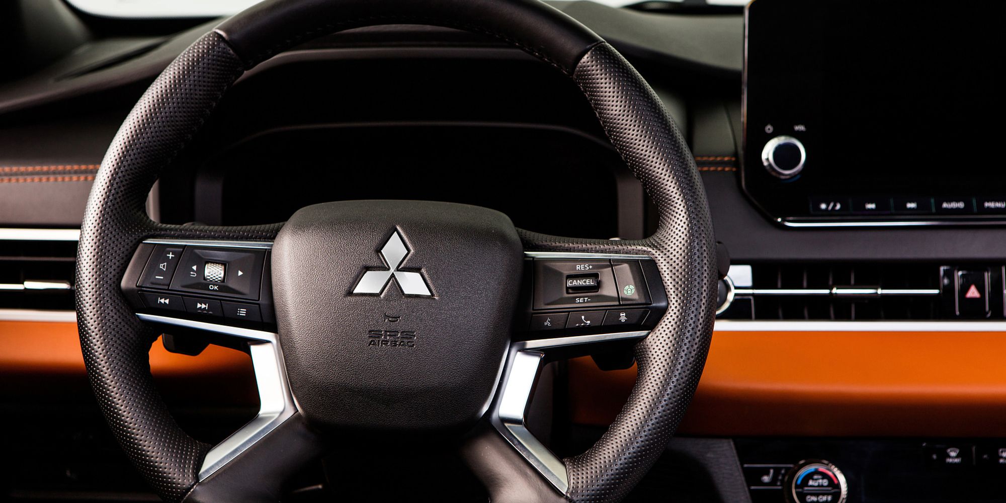 Behind the wheel of the new Outlander