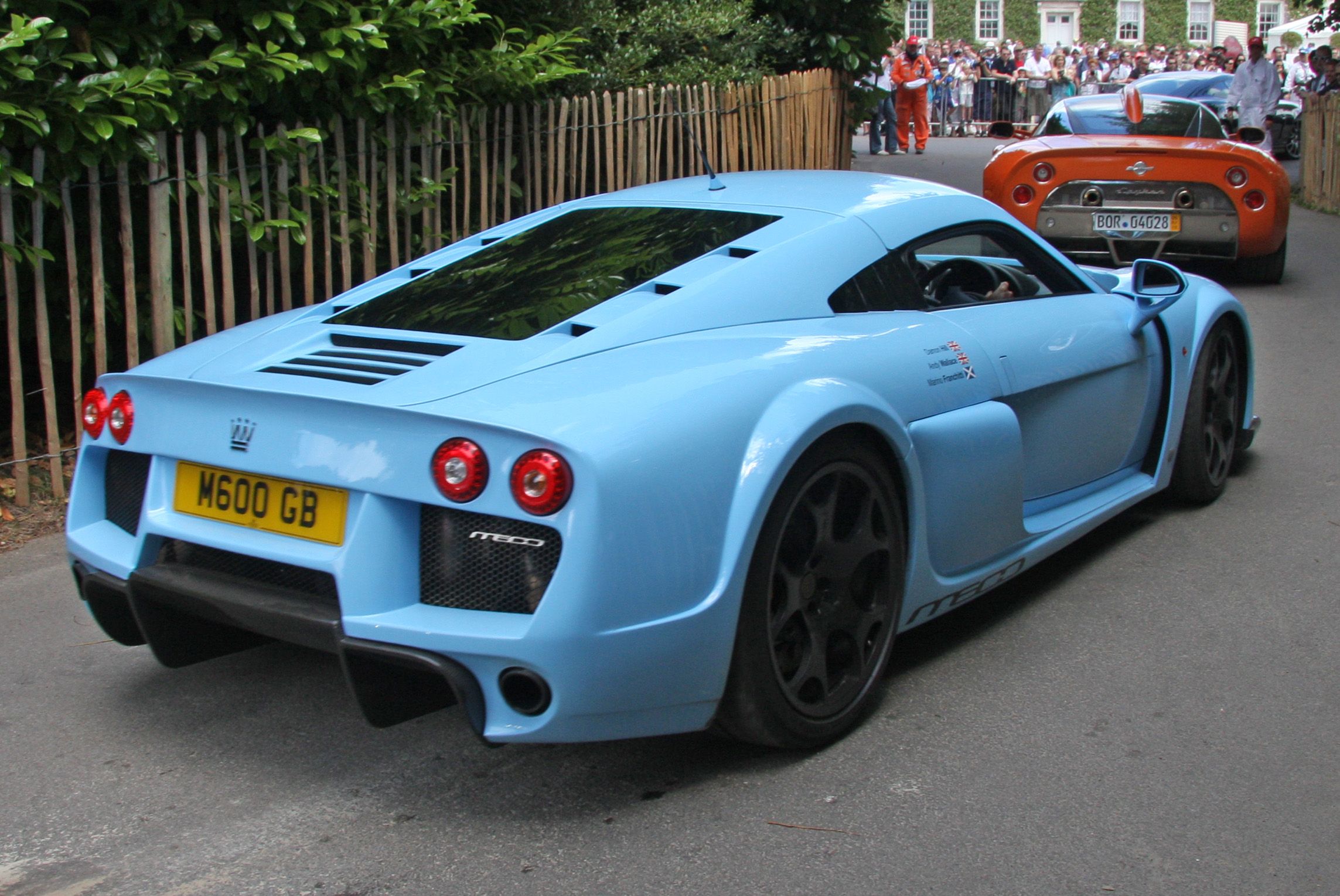 Noble M600 parked outside