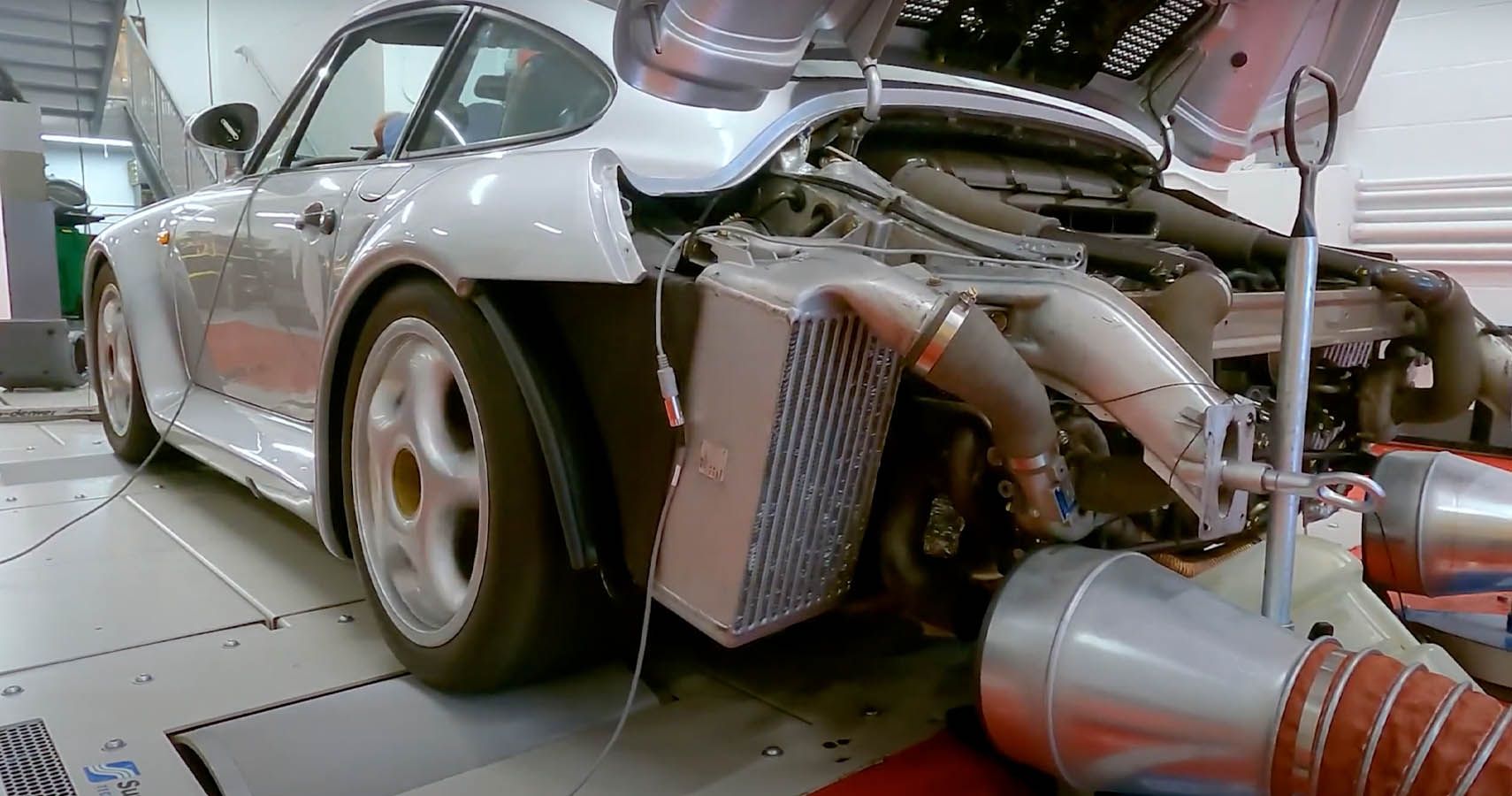 Porsche 959 Pre Production Dyno Testing The Brumos Collection 4