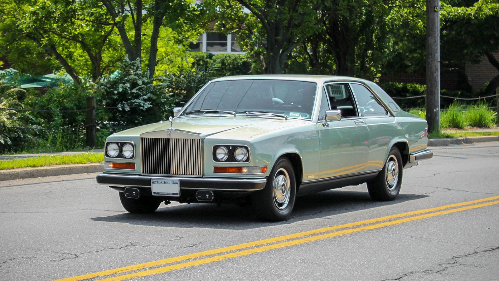 Rolls-Royce Camargue on the road