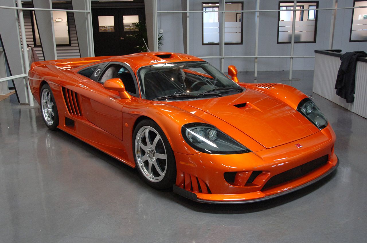 Saleen S7 Twin Turbo in a parking