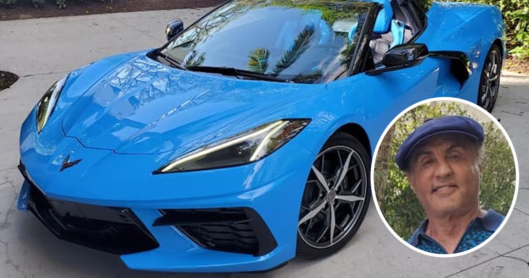 Sylvester Stallone Adds 2021 Corvette C8 Convertible To His Collection