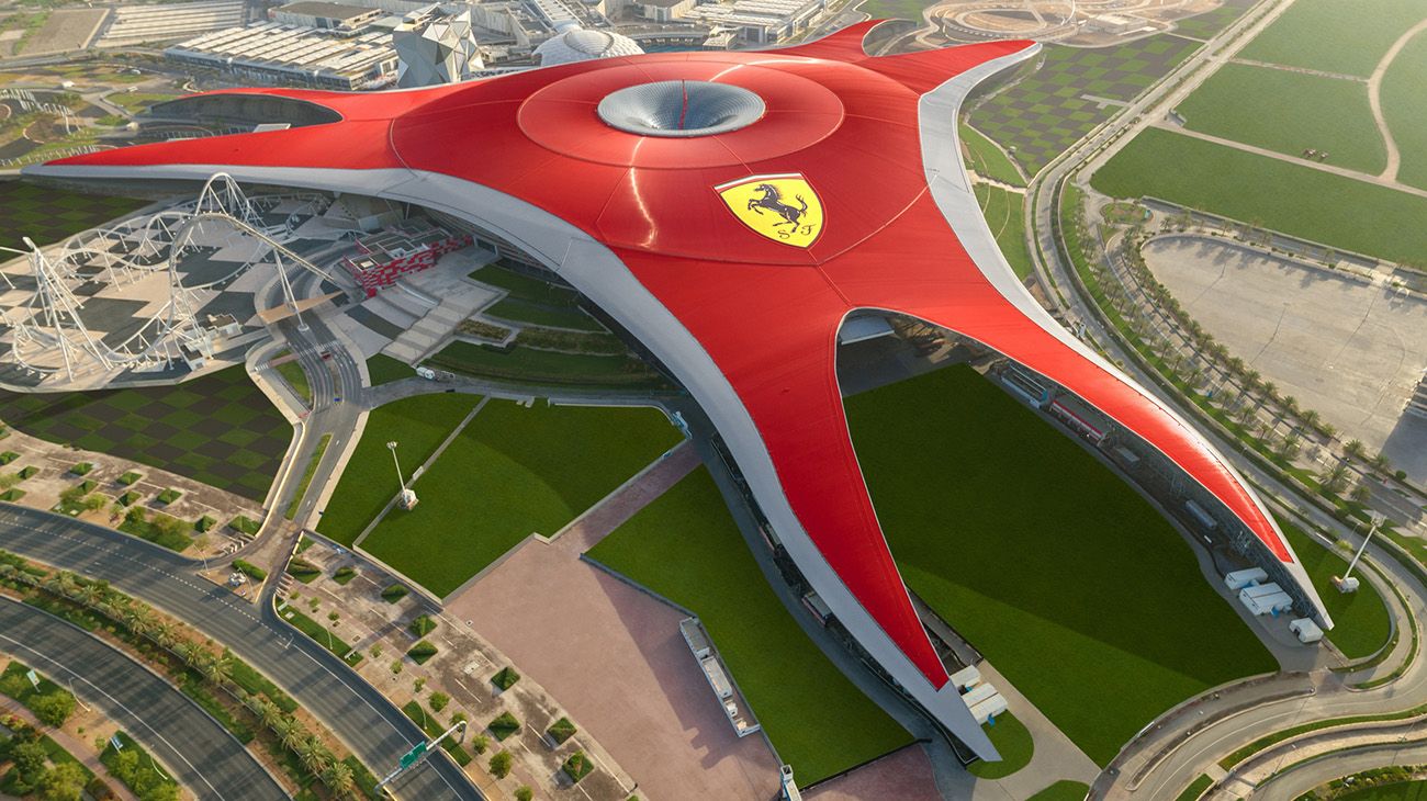 Ferrari Theme Park In Abu Dhabi
