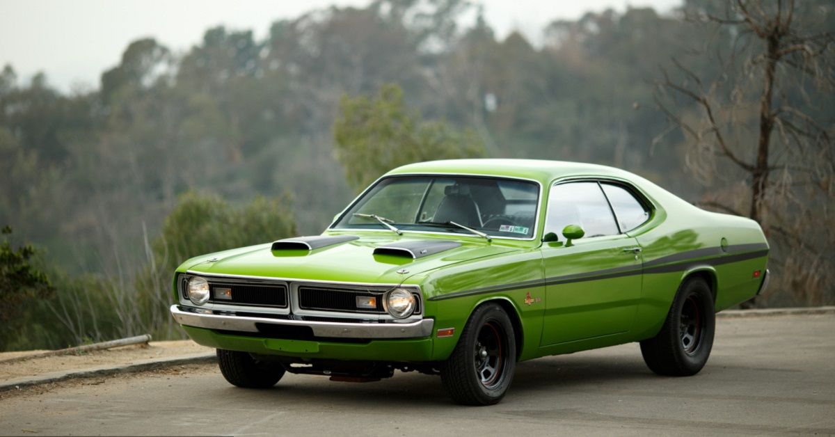 See Tony Angelo's first car: a 1971 Dodge Dart Demon restored at Hot Rod Garage