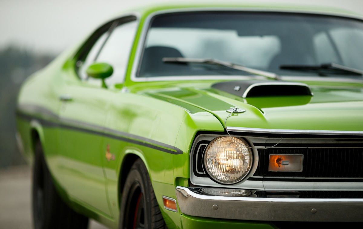 Check out Tony Angelo's first car: A 1971 Dodge Dart Demon restored on Hot Rod Garage