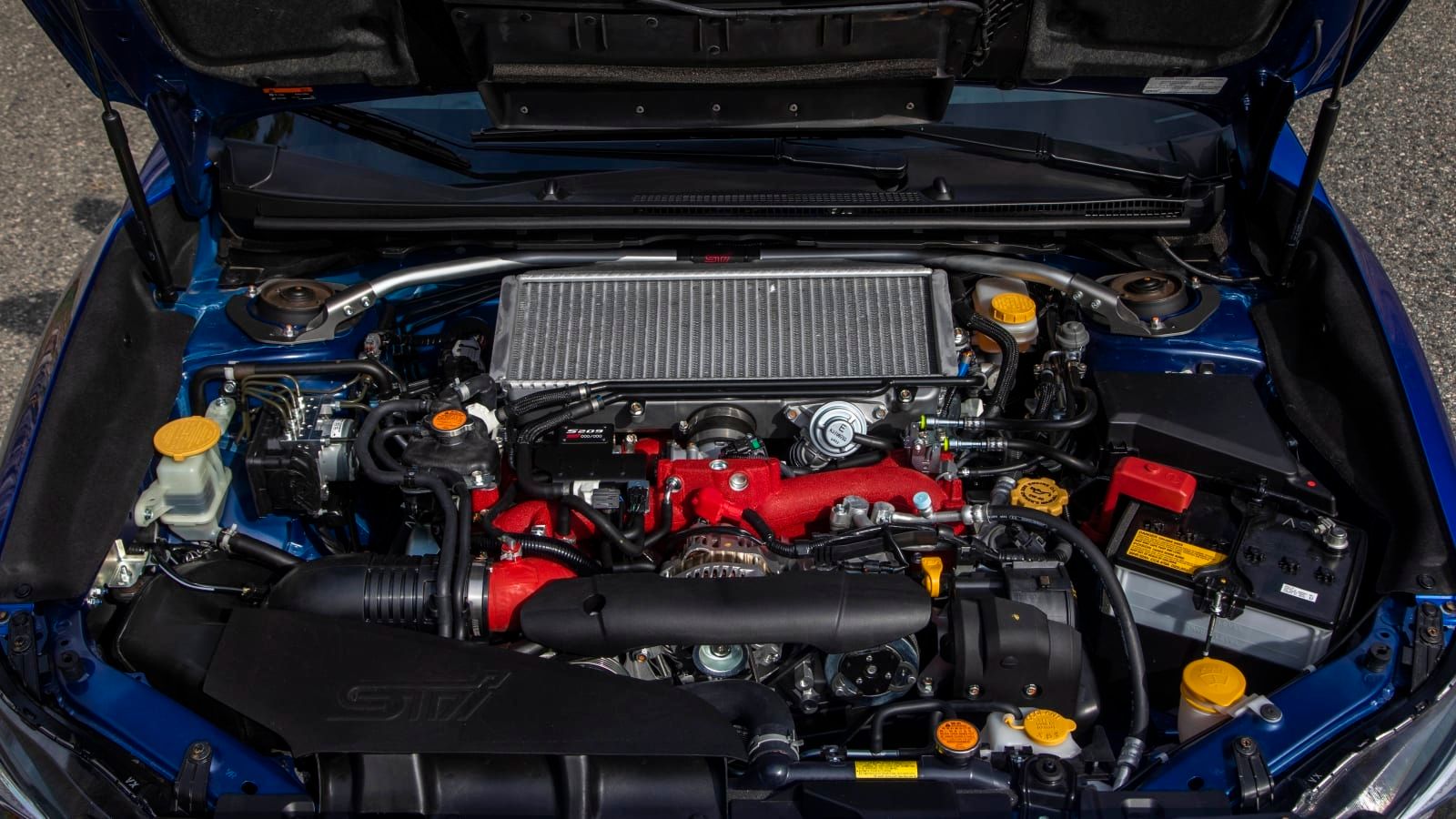 Subaru EJ257 WRX STI engine