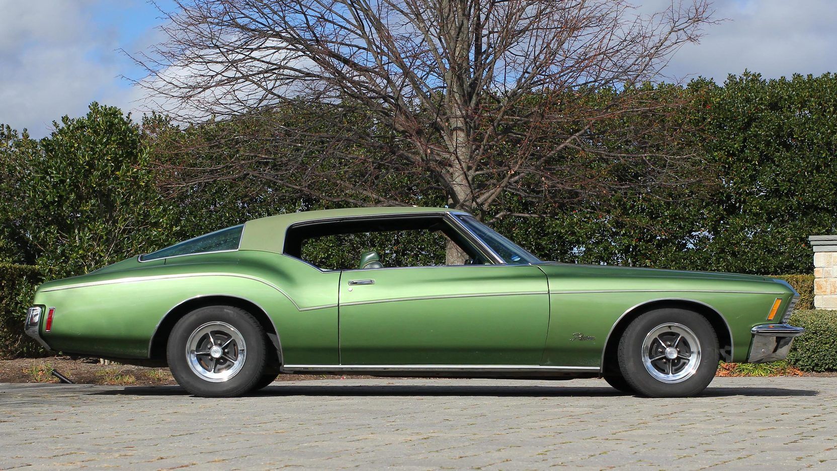 Green 1972 Buick Riviera
