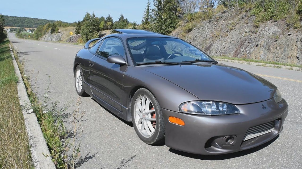 1996 Mitsubishi Eclipse GSX - Exhaust, Launch and Driving around