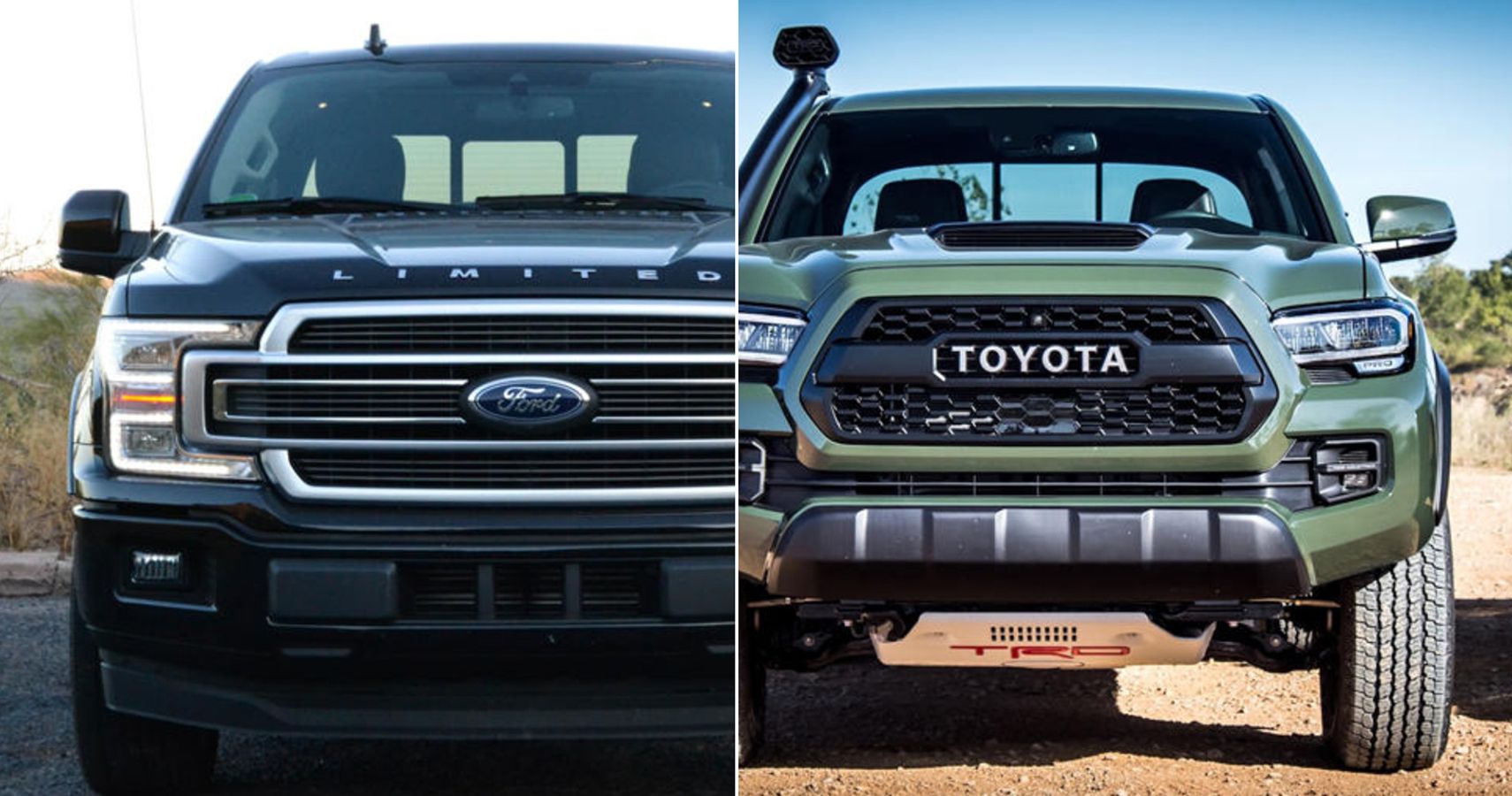 Ford And Toyota Battle It Out With 5 Of Their Best Pickups