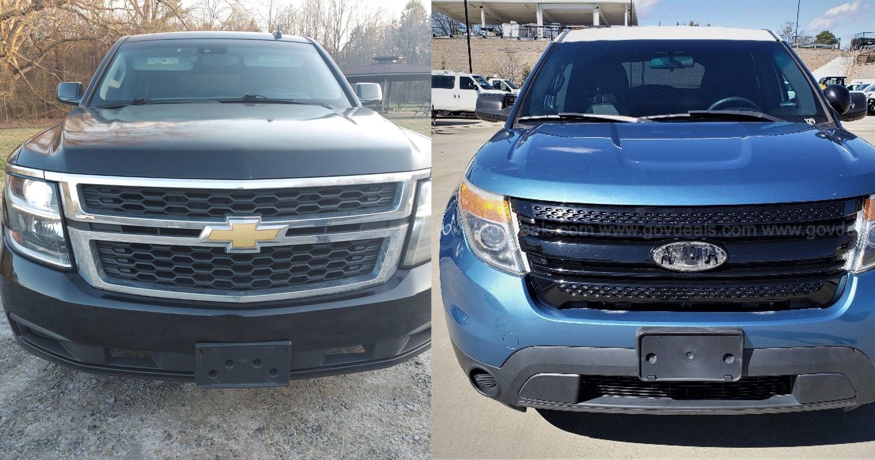 Auction Dilemma: Chevrolet Tahoe Police Pursuit Vs Ford Explorer Police Interceptor