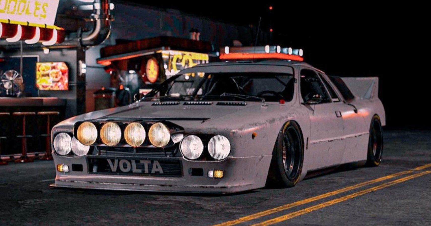 Lancia 037 Ditches Rally Roots For Track Greatness In Smooth Rendering