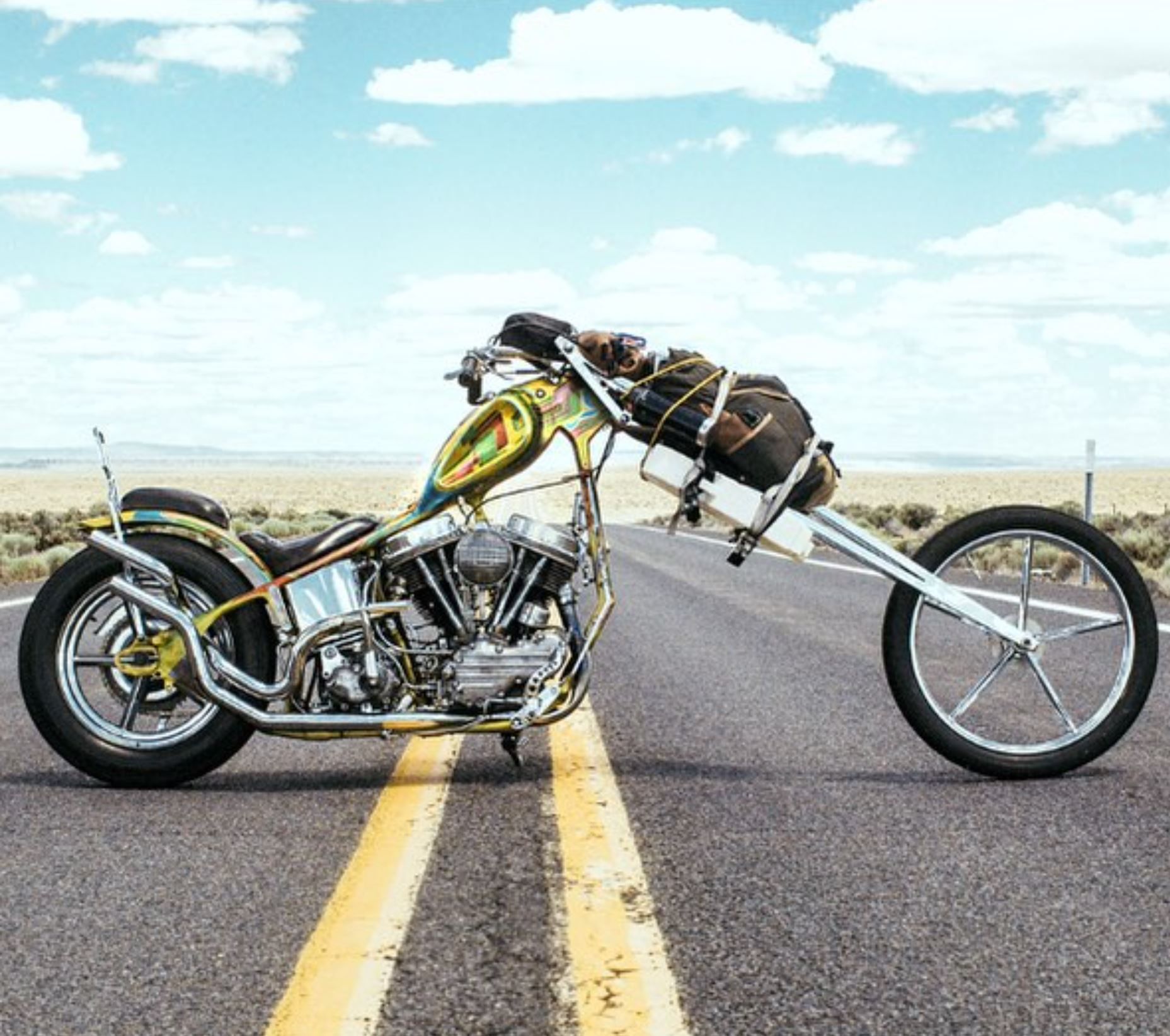 This is the most ridiculous Harley Davidson Chopper we have ever seen