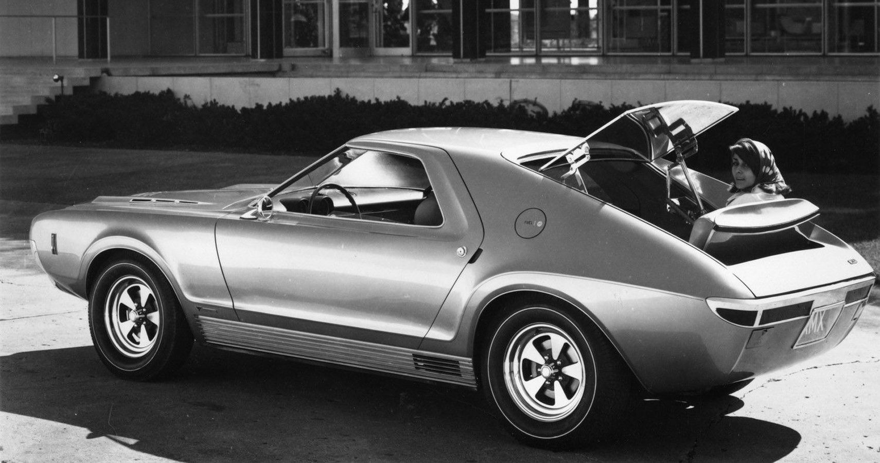 The AMX Concept Car Debuted At The SAE Convention In 1966