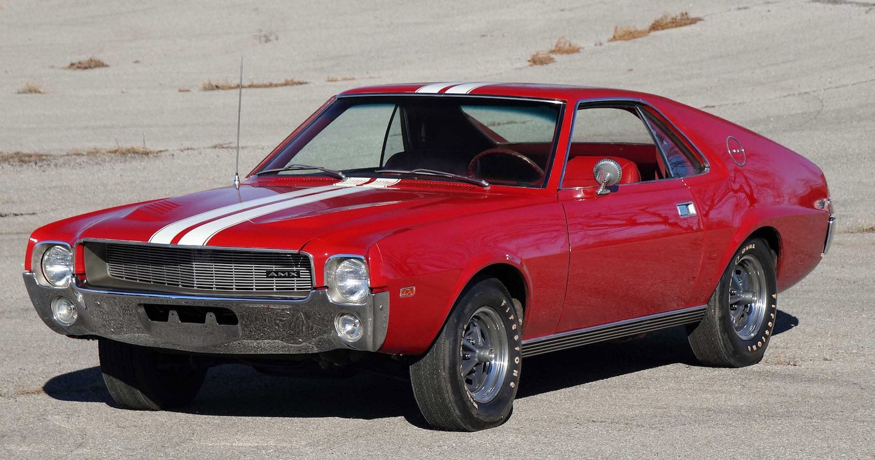 The 1968 AMC AMX Debuted Industry Firsts