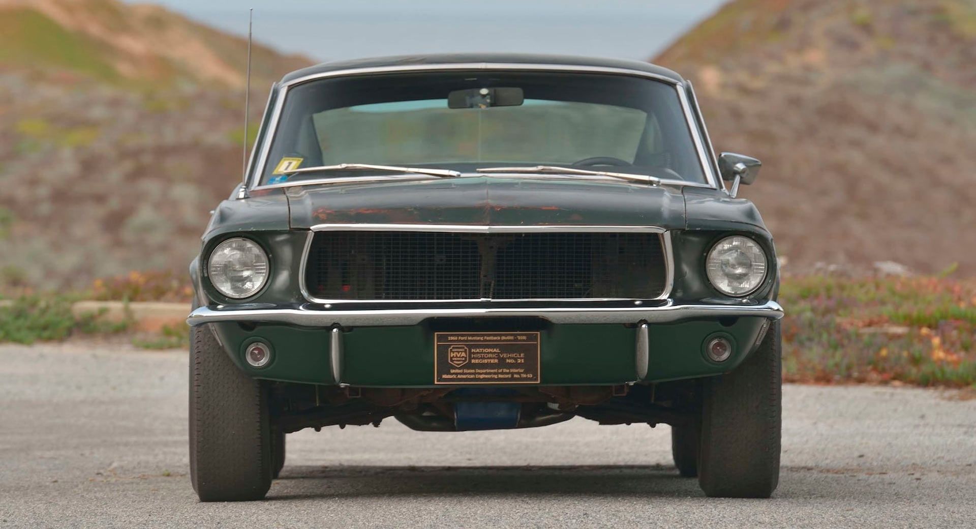 1968 Ford Mustang ‘Bullitt’.