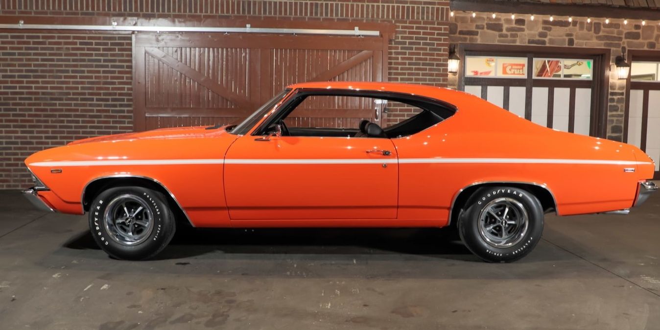 1969 Orange Chevelle Side View