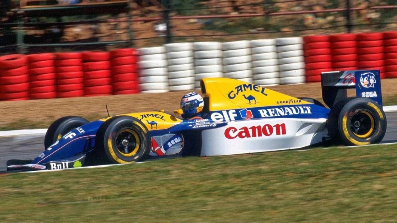 The Renault-powered Williams FW15C was considered the most technologically advanced F1 car.