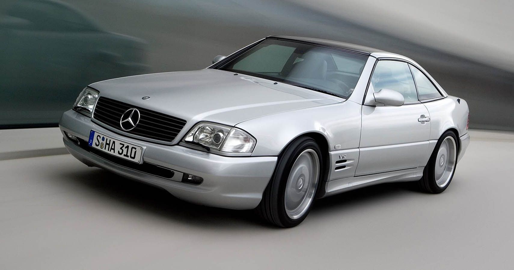 The Mercedes-Benz SL73 AMG And Bore A Massive 7.3-Liter V12 Engine That Came Rated At 518 Horses And 553 Ft-Lb Of Torque