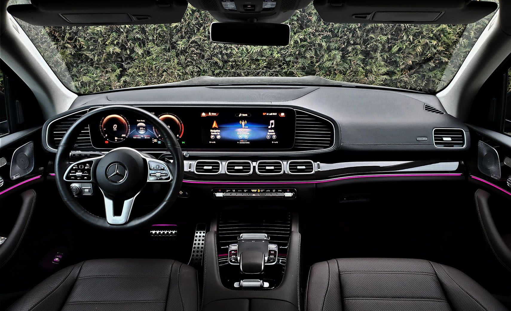 Instrument panels don't get any more high-tech than this.