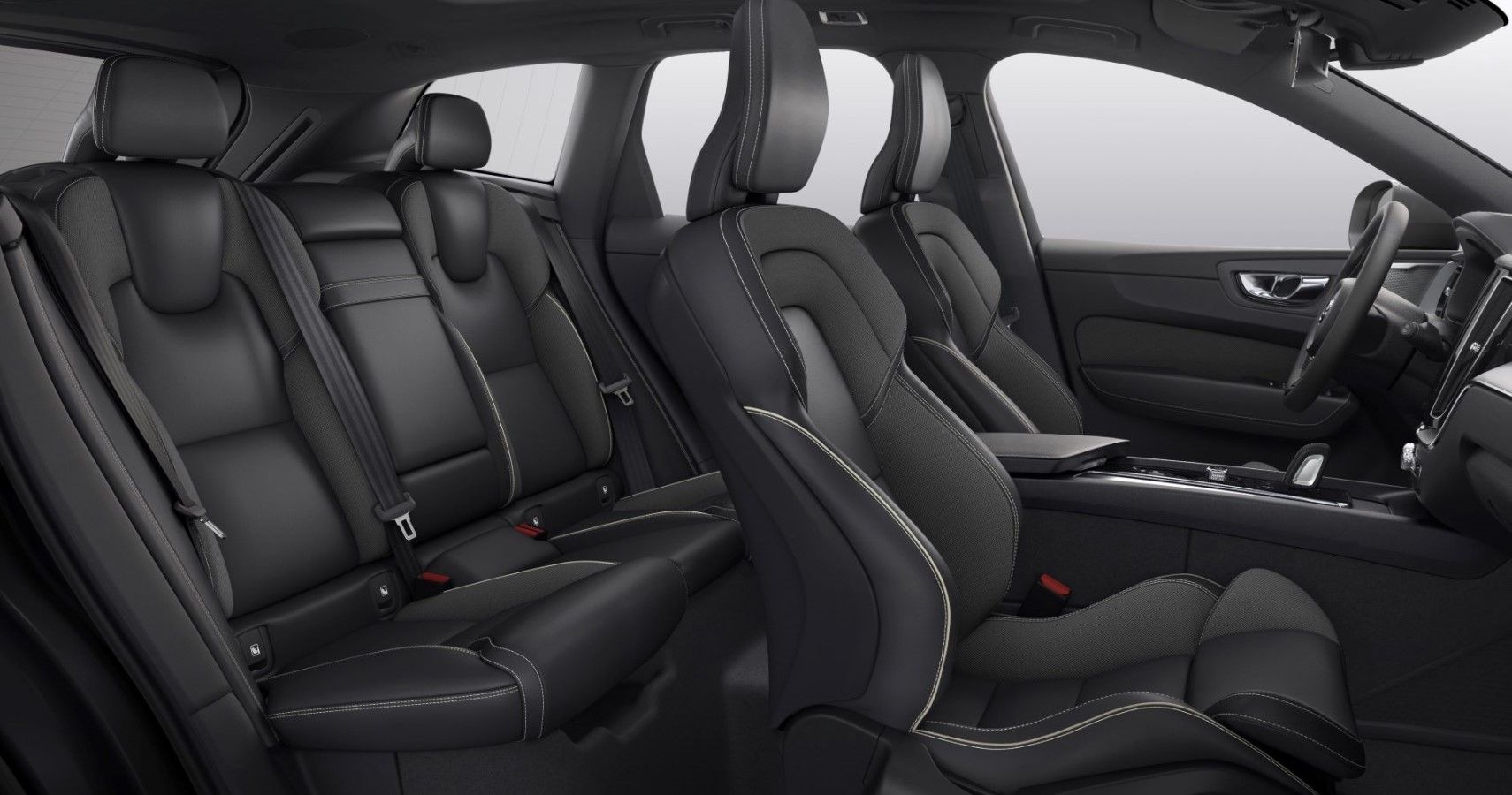 2022 Volvo XC60 seating layout