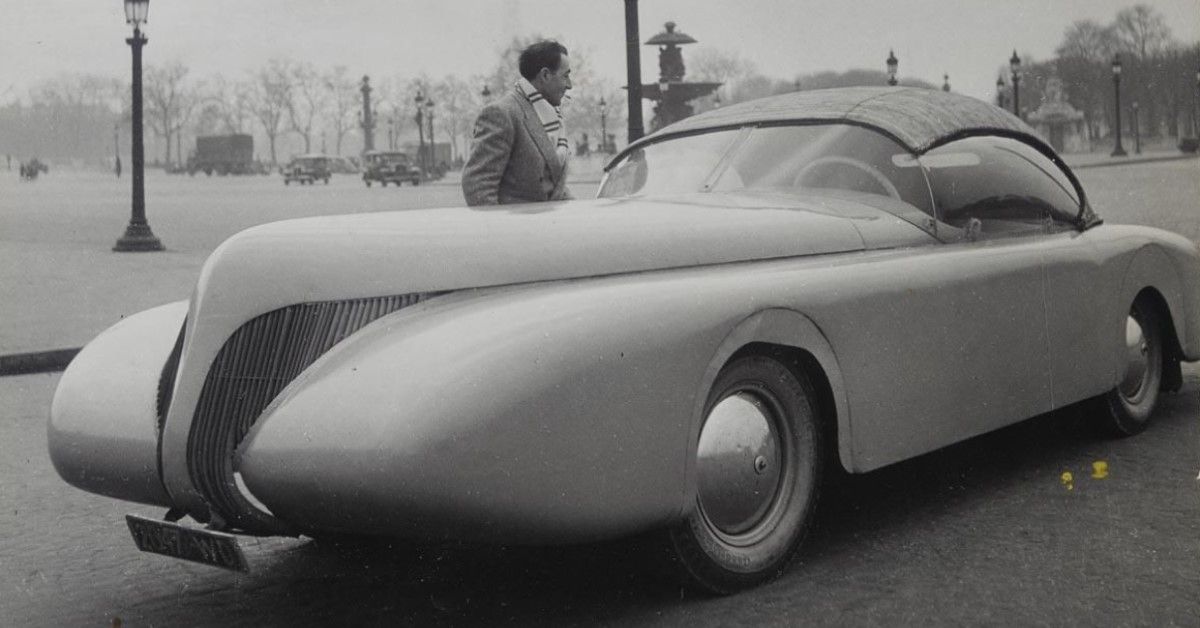 Paul Arzen's Baleine was a huge car built on an old Chrysler first, and then an old Buick