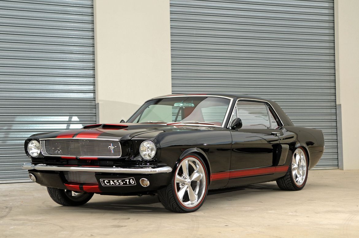A Black Mustang