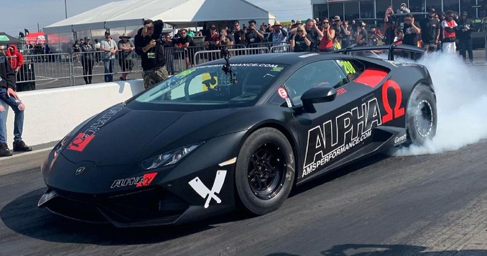 Lamborghini Huracan From Netflix's 'Hyperdrive' Hits Quarter Mile In   Seconds