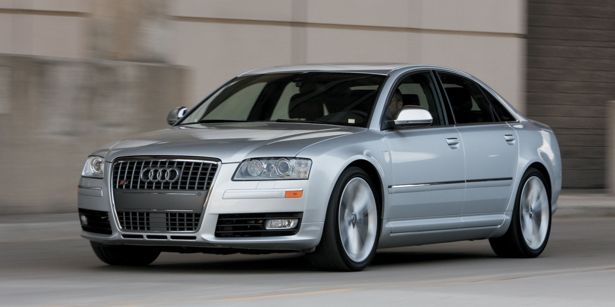 The front of a D3 Audi S8