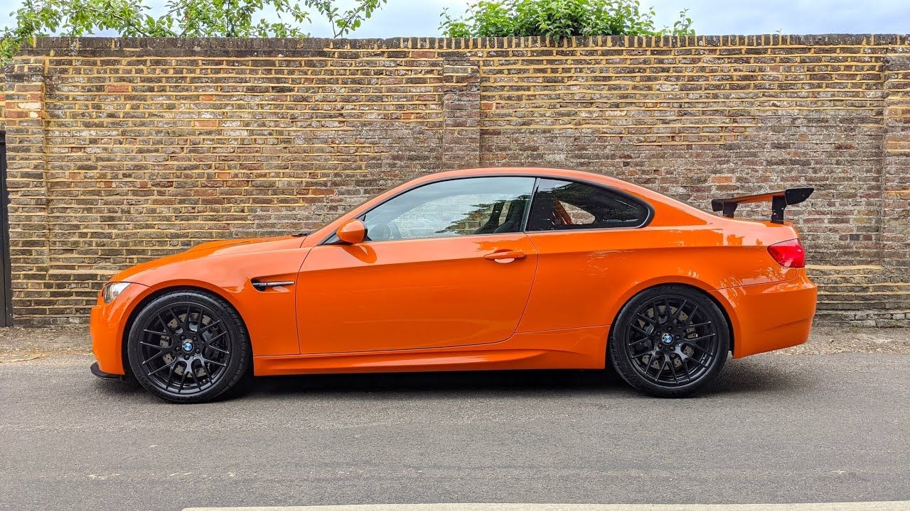 BMW M3 GTS parked outside