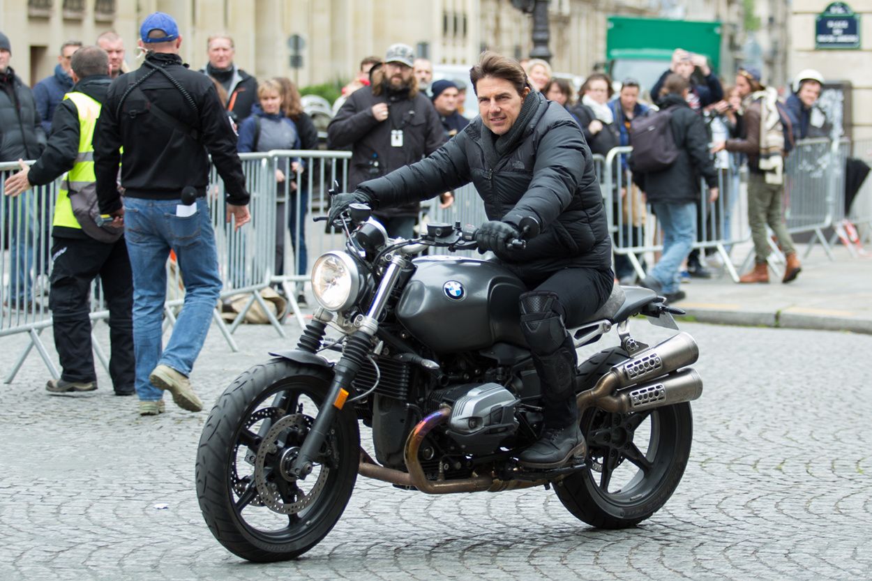 Tom Cruise filming 'Mission: Impossible 6' in Paris