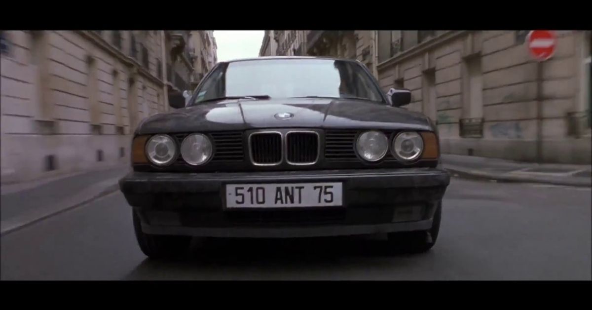 A BMW during the car chase in Ronin