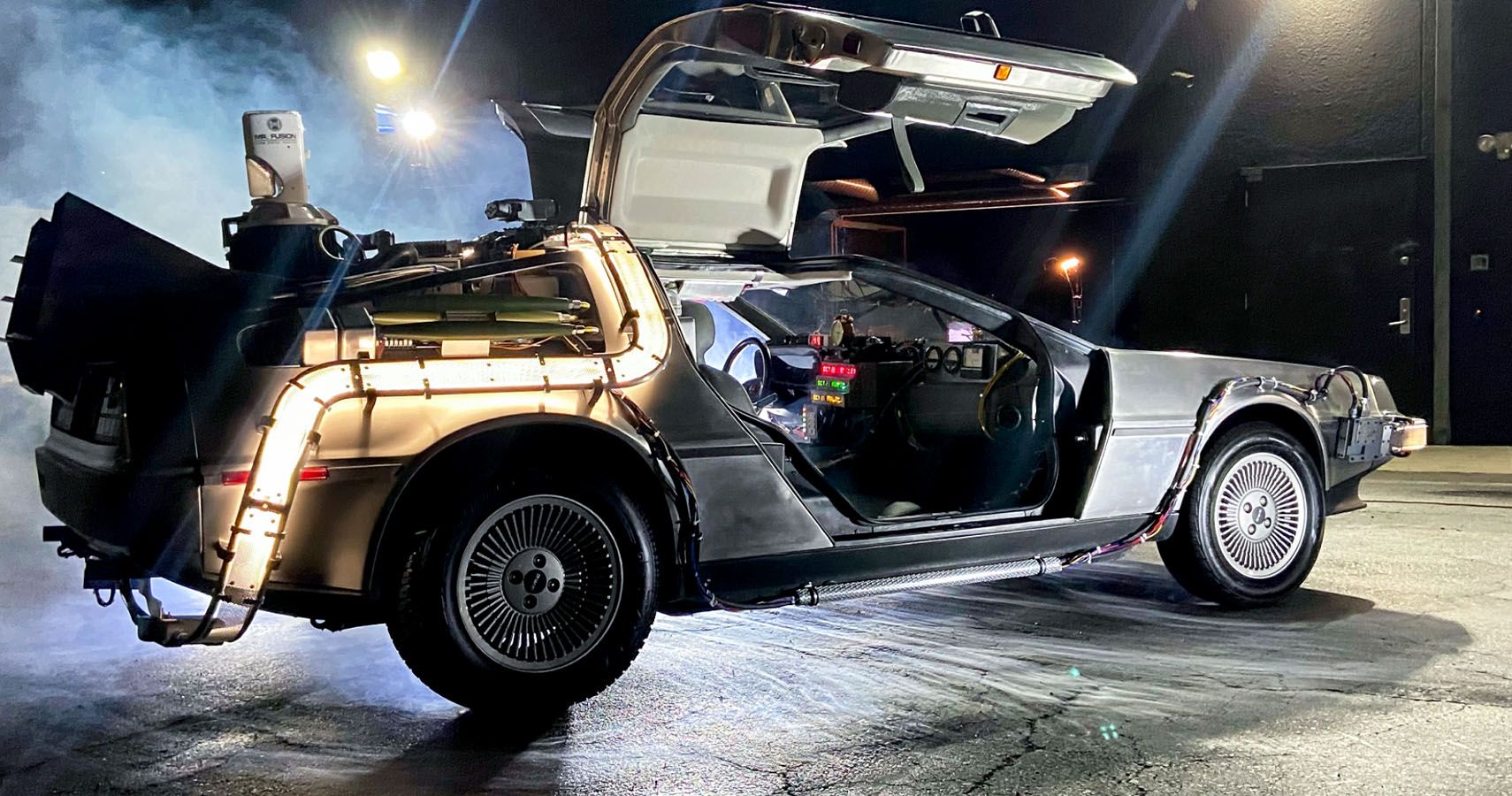 Back To The Future DeLorean Auction 2