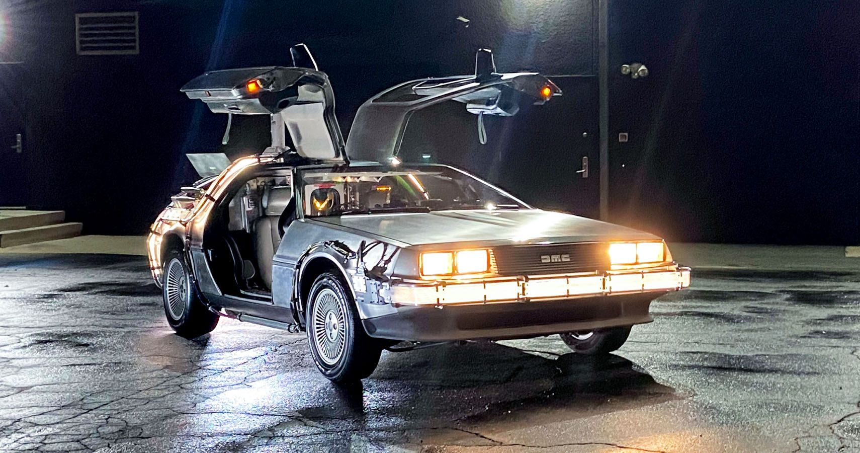 Back To The Future DeLorean Auction