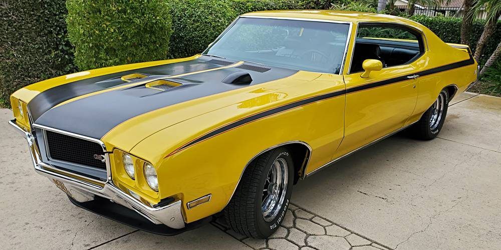 Side view of the 1970 Buick GSX