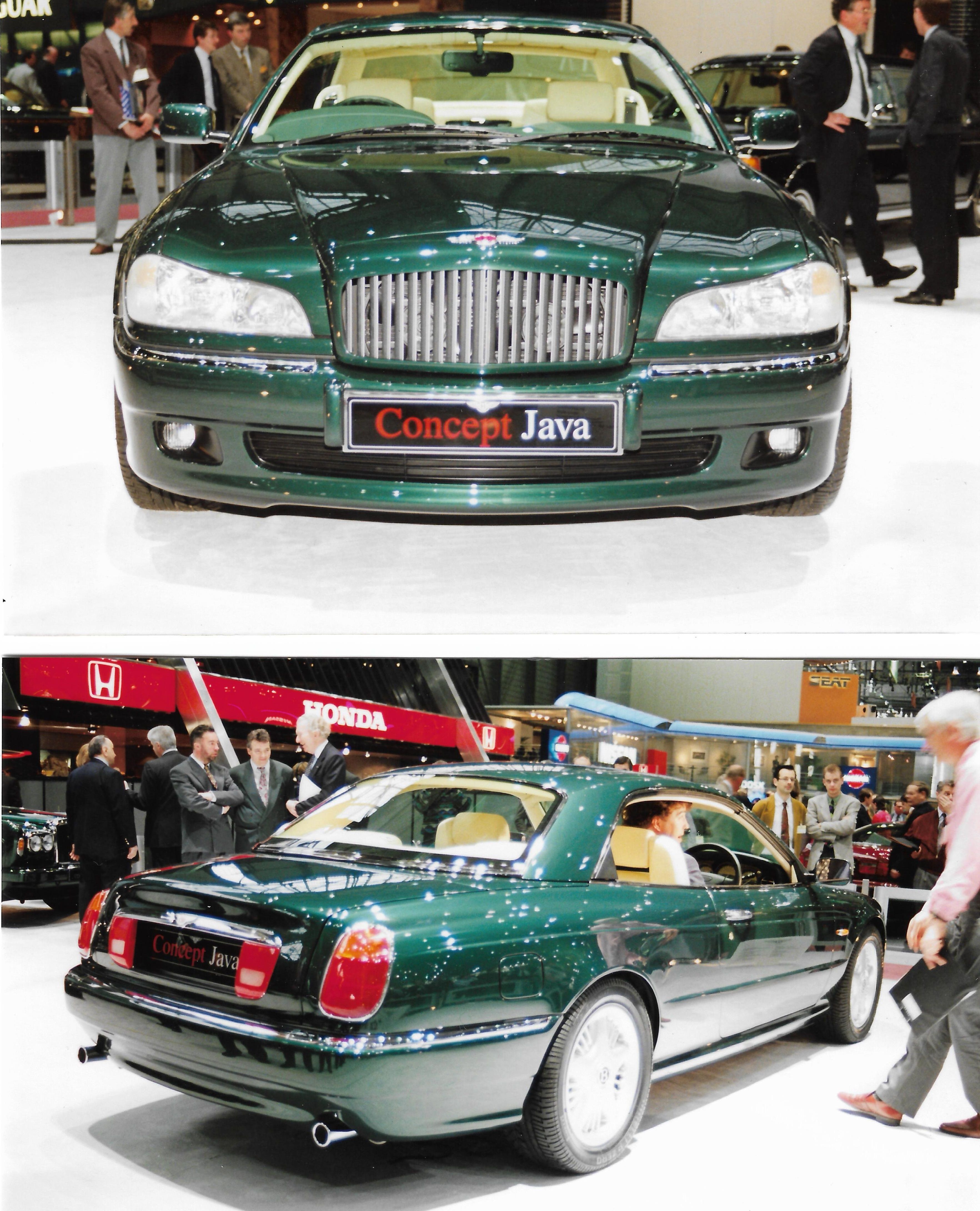 Bentley Java Concept in the 1994 Geneva Auto Show