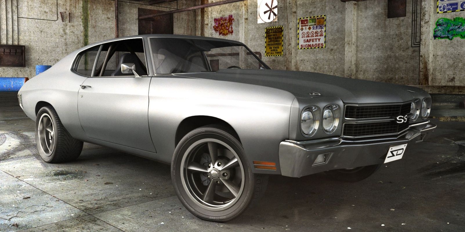 Fast and Furious Silver Chevelle