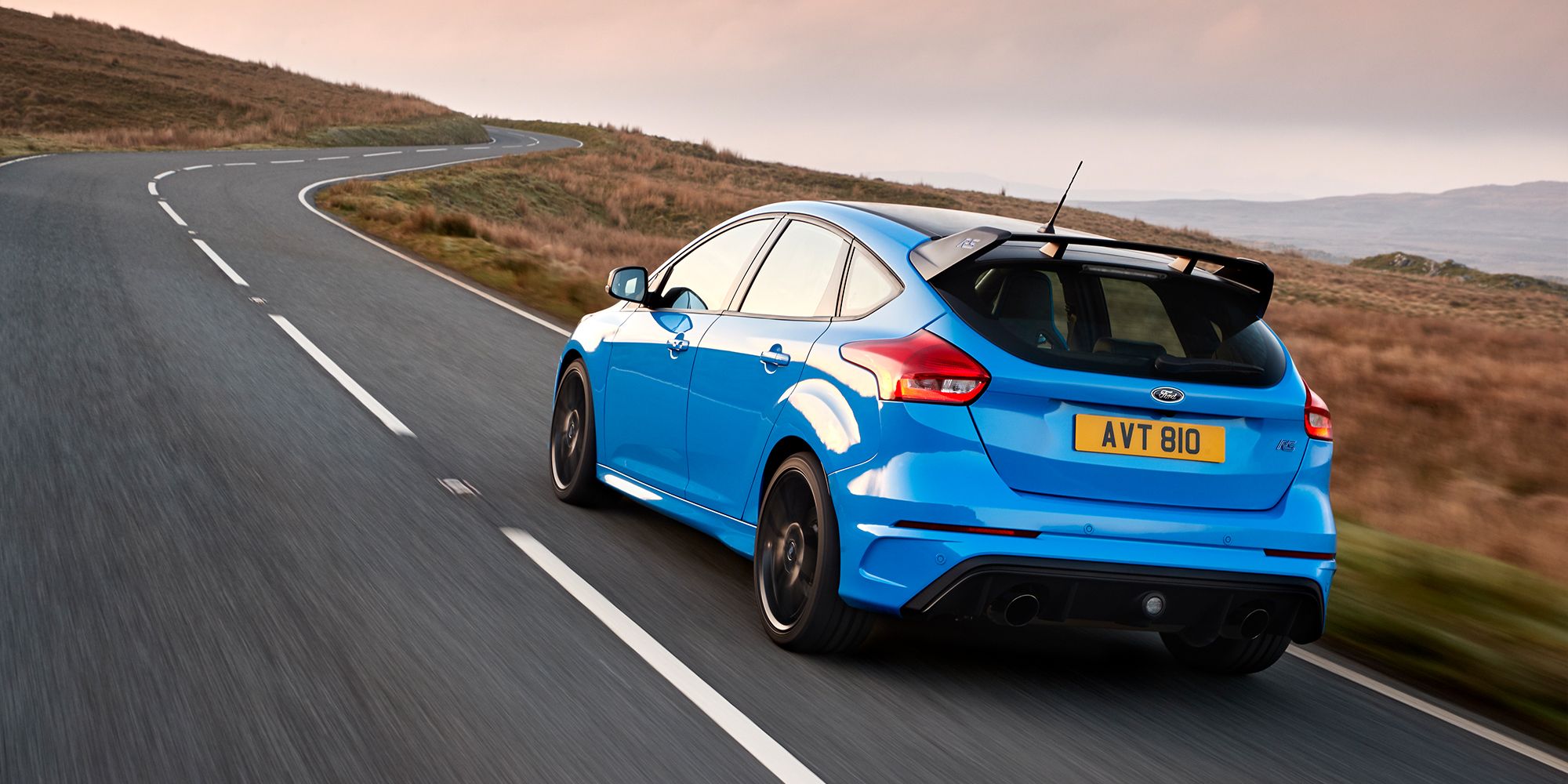 The rear of the Mk3 Focus RS