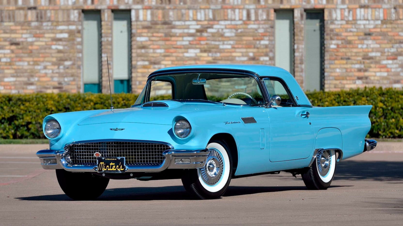 Ford Thunderbird parked outside