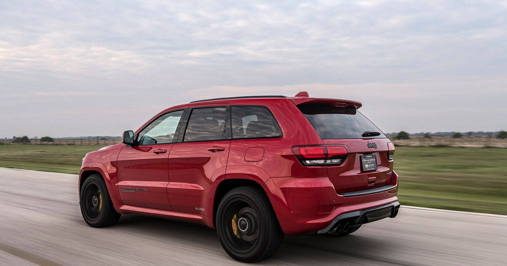 Taking the Jeep Trackhawk for a height test – because even at 7 feet t