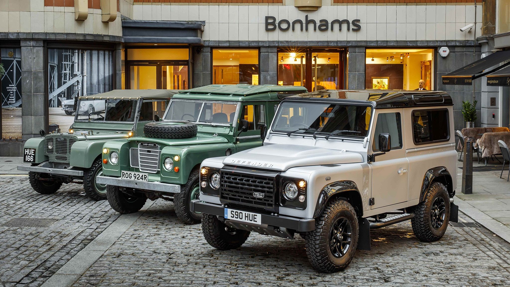 Defender and series vehicles