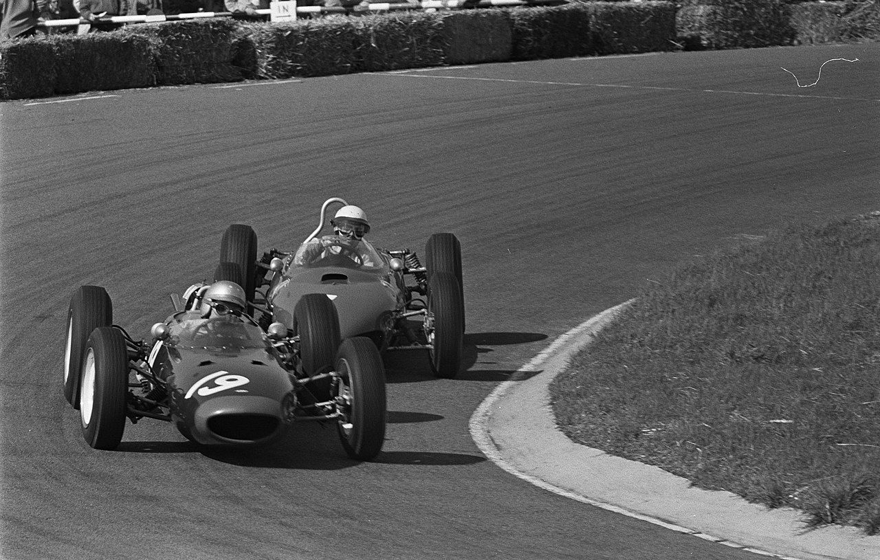 The Lola Mk4 F1 car was driven by world champion John Surtees.
