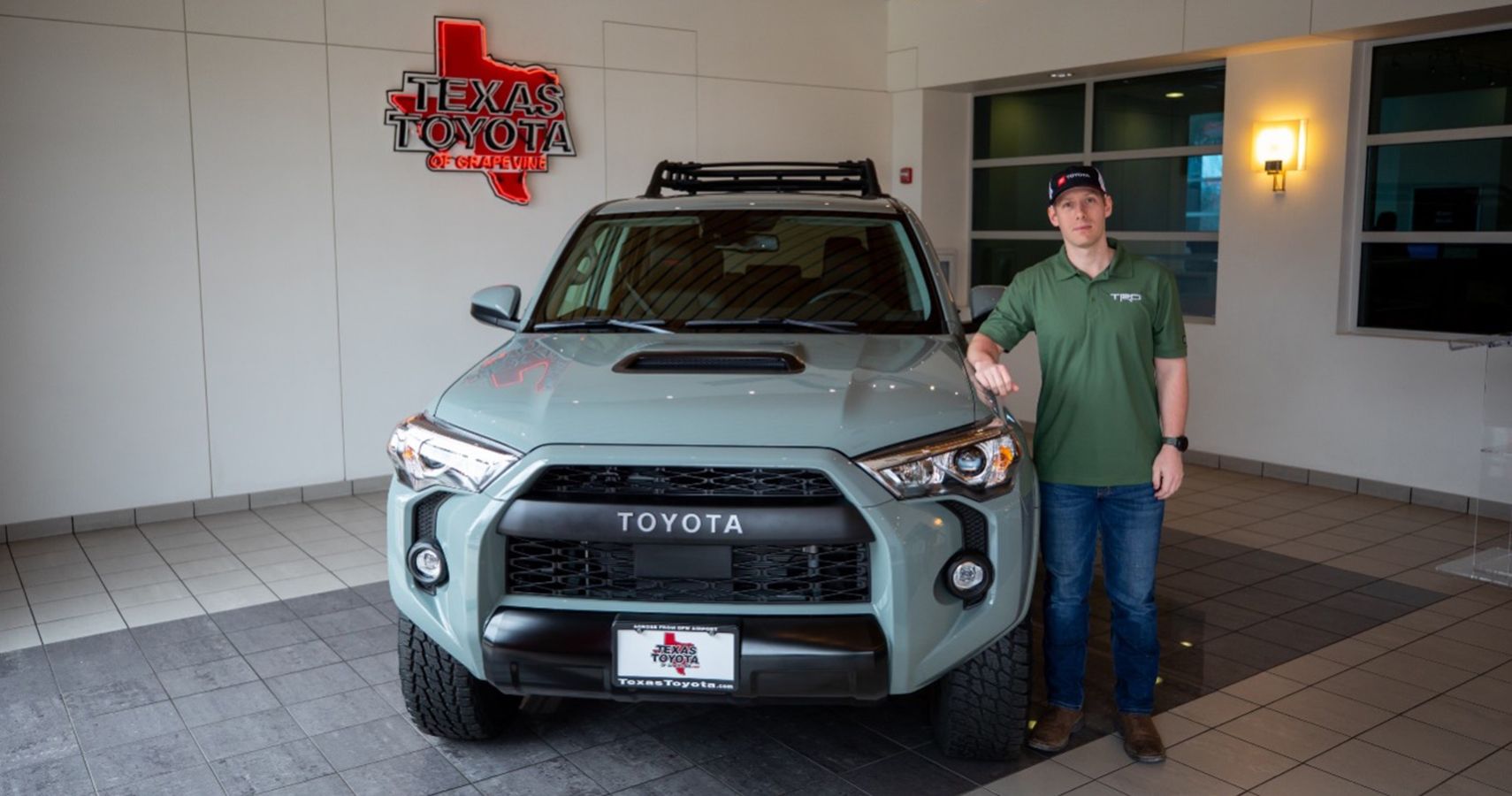 The Story Behind The Texas Hero Toyota Gifted A 21 4runner Trd Pro