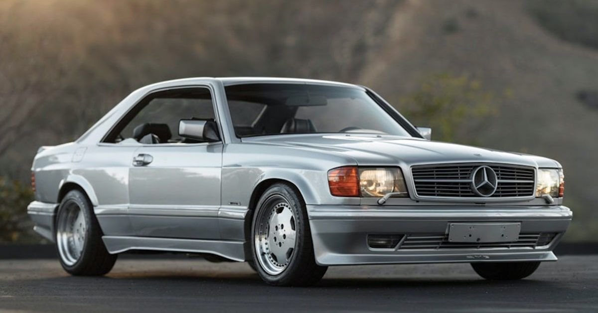 An AMG version of the Mercedes-Benz 560SEC used in Road House