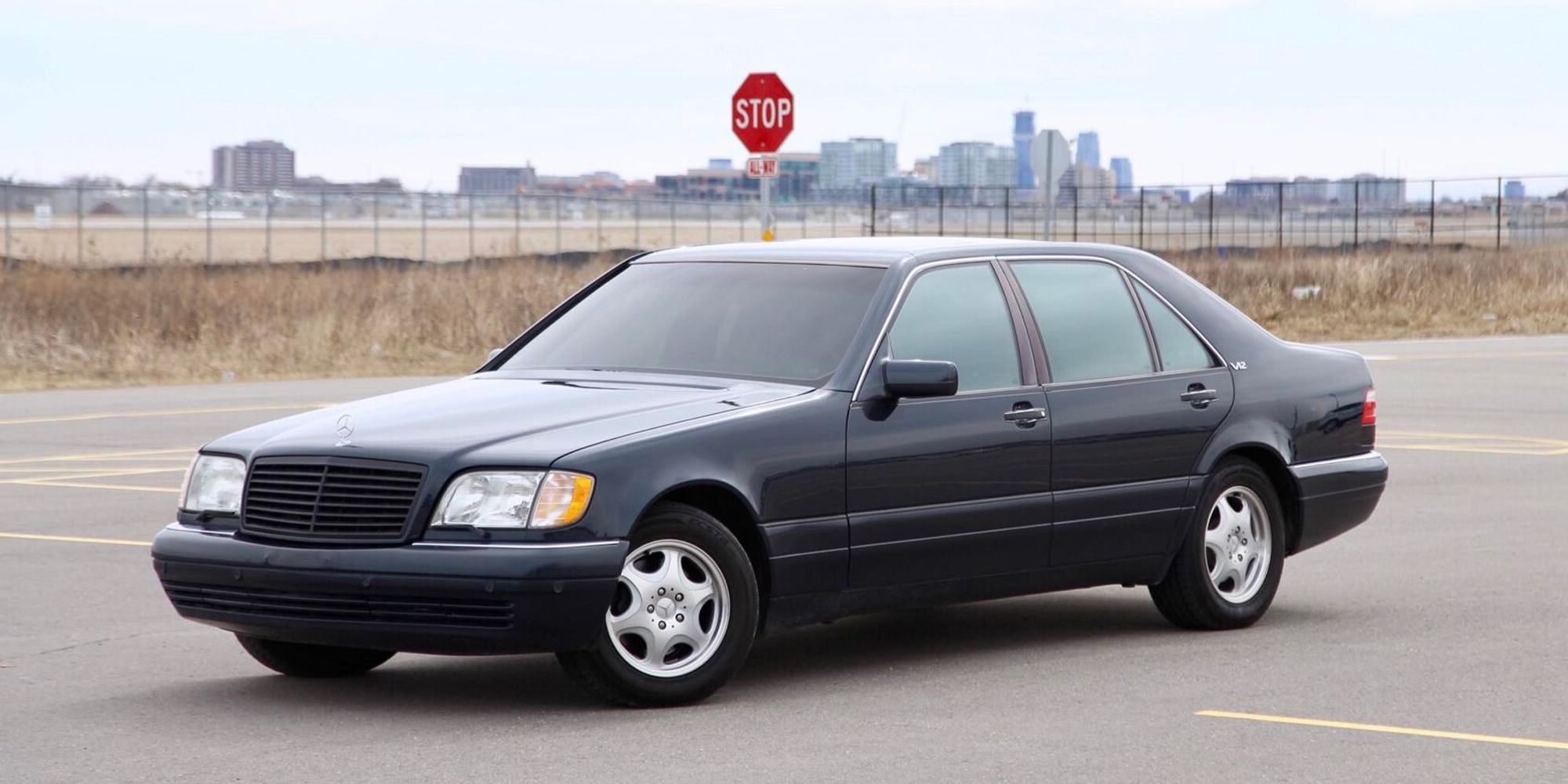 The front of the W140 S600