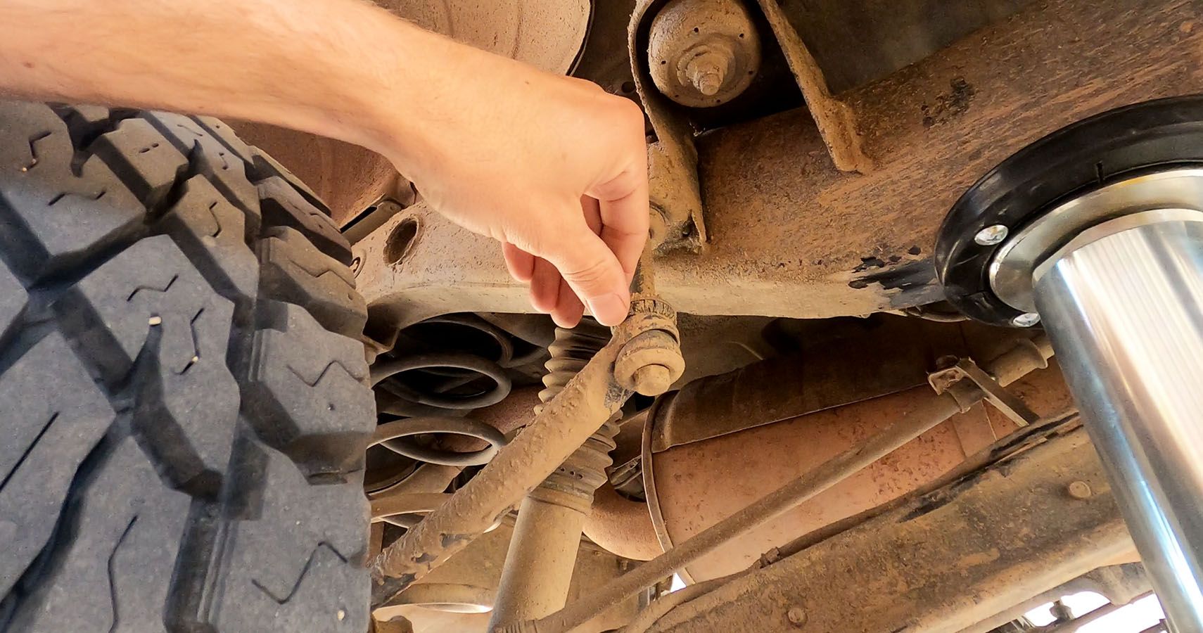 Mitsubishi Montero Project Installing Old Man Emu Springs And Rear Mitsubishi montero project installing old man emu springs and rear