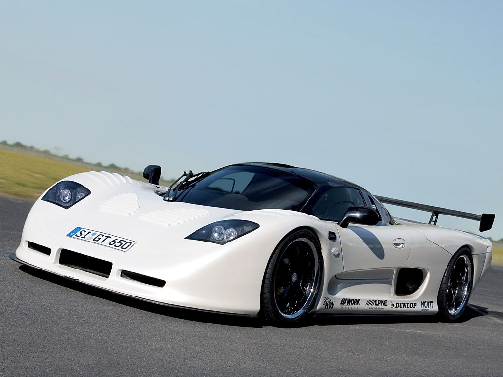 Mosler car on the road