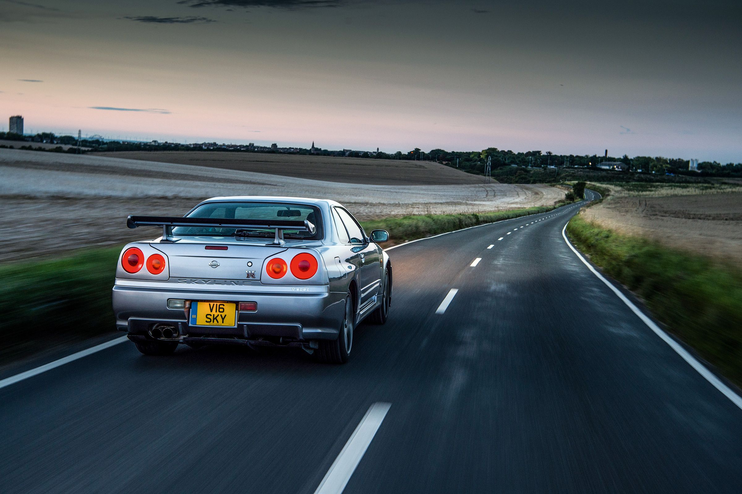 The R34's value is appreciating.